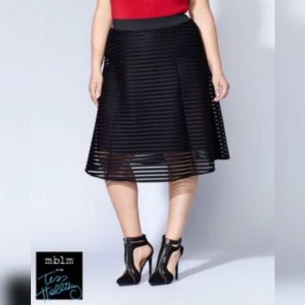NWT mblm Mesh Skirt